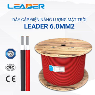 Dây cáp DC Solar Leader 6.0 (6mm2)